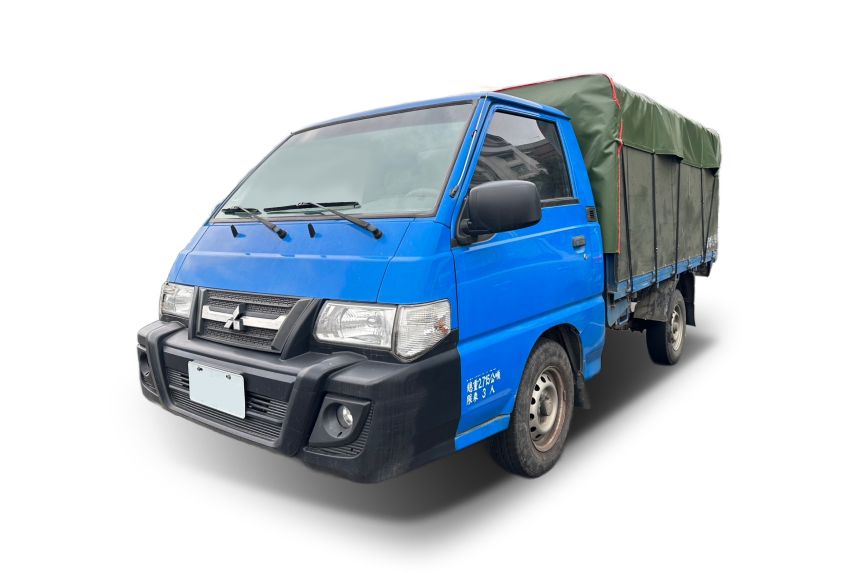 Mitsubishi 得利卡貨車手排2.4L(含鐵架帆布) 貨車出租/租貨車/搬家