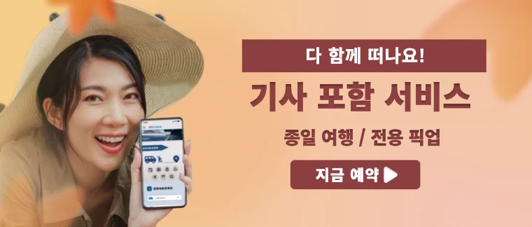 관련 정보 【기사 포함 서비스】편안한 여행 GO! 지금 바로 맞춤 여행 일정 (공항 픽업 & 택시 투어)
